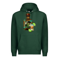 Sports Green tequila bottle Premium Hoodie - Jasminsmagicworld