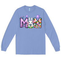 Colony Blue easter day mom Long Sleeve Tee - CowhideDigitalArt