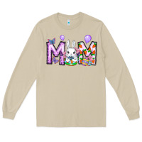 Mushroom easter day mom Long Sleeve Tee - CowhideDigitalArt