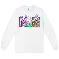 White easter day mom Long Sleeve Tee - CowhideDigitalArt