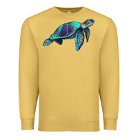 Antique Gold turtle Premium Sweatshirt - RanaPortraitStore