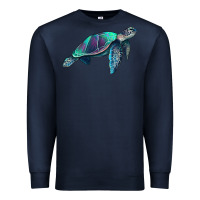 Navy turtle Premium Sweatshirt - RanaPortraitStore