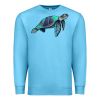 Ocean Blue turtle Premium Sweatshirt - RanaPortraitStore