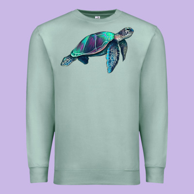 Turtle Premium Sweatshirt Designed By Ranaportraitstore
