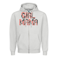 Dove Grey girl mama Artistshot Zipper Hoodie - JahusDesignShop