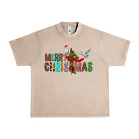 French Oak Merry christmas cross Urban Heavy Tee - FaDigitalArtStudio