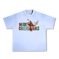 Grape Ice Merry christmas cross Urban Heavy Tee - FaDigitalArtStudio