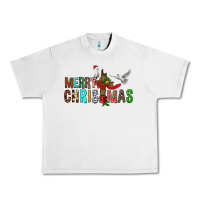 Merry Christmas Cross Urban Heavy Tee | Teevron