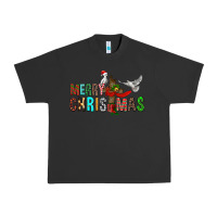 Pigment Black Merry christmas cross Urban Heavy Tee - FaDigitalArtStudio