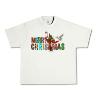 Pistachio Merry christmas cross Urban Heavy Tee - FaDigitalArtStudio
