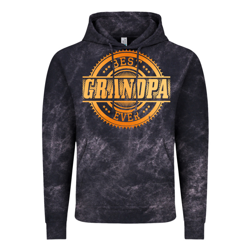 Best Grandpa Vintage Hoodie by DesigneFamous | Teevron