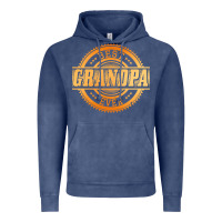 Vintage Denim best grandpa Vintage Hoodie - DesigneFamous