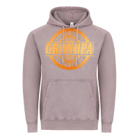 Vintage Zinc best grandpa Vintage Hoodie - DesigneFamous