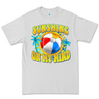 Dove Grey Sunshine on my mind Premium Tee - FaDigitalArtStudio