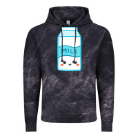 Cloud Black milk Vintage Hoodie - DesigneFamous