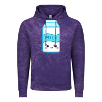 Cloud Purple milk Vintage Hoodie - DesigneFamous