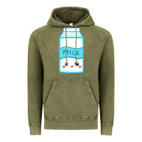 Vintage Olive milk Vintage Hoodie - DesigneFamous
