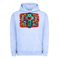Pigment Grape Ice Christmas cross with background Urban Hoodie - Jasminsmagicworld