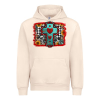 Sandshell Christmas cross with background Urban Hoodie - Jasminsmagicworld