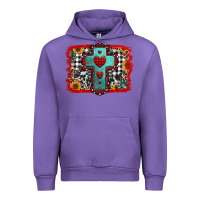 Tulip Christmas cross with background Urban Hoodie - Jasminsmagicworld