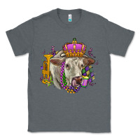 Charcoal Heather charolais mardi gras Classic Tee - OliviaCreatesArt
