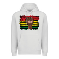 Dove Grey june juneteenth Premium Hoodie - Artiststas