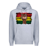 Heather Grey june juneteenth Premium Hoodie - Artiststas