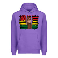 Purple june juneteenth Premium Hoodie - Artiststas