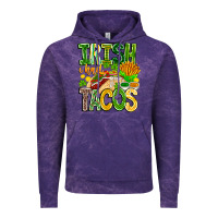 Cloud Purple Irish i Had Tacos Vintage Hoodie - CowhideDigitalArt