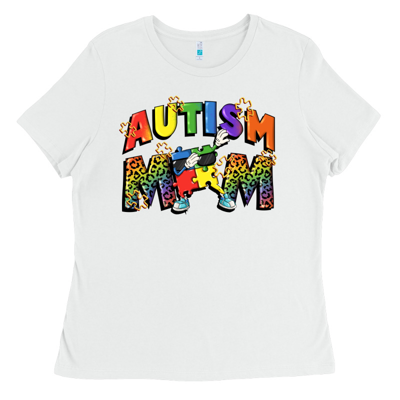 Autism Mom Ladies Tee by FaDigitalArtStudio | Teevron