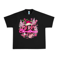 Black pink merry christmas Urban Heavy Tee - FaDigitalArtStudio