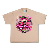Burro pink merry christmas Urban Heavy Tee - FaDigitalArtStudio