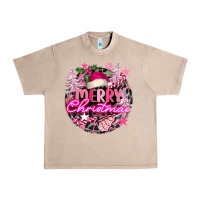 French Oak pink merry christmas Urban Heavy Tee - FaDigitalArtStudio