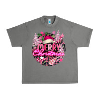 Tornado pink merry christmas Urban Heavy Tee - FaDigitalArtStudio