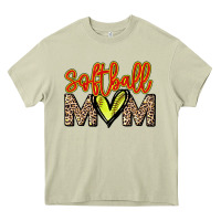 Mossy Softball mom Heavy Core Tee - HowdyJamesFarm