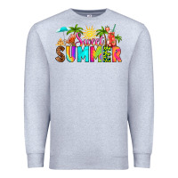 Heather Grey sweet summer Premium Sweatshirt - RanaPortraitStore