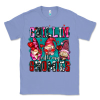 Colony Blue chillin with my gnomies olivia Classic Tee - OliviaCreatesArt