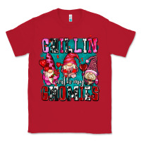 Red chillin with my gnomies olivia Classic Tee - OliviaCreatesArt