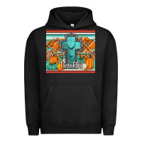 Pigment Black fall thankfull cross Urban Hoodie - Jasminsmagicworld