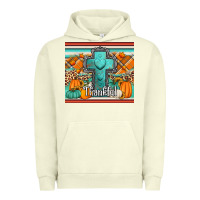 Pigment Pistachio fall thankfull cross Urban Hoodie - Jasminsmagicworld