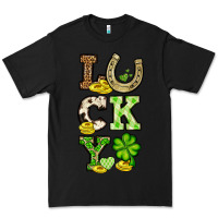 Black St. Patrick's Western lucky Premium Tee - OliviaCreatesArt