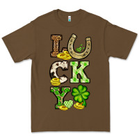 Cacao St. Patrick's Western lucky Premium Tee - OliviaCreatesArt