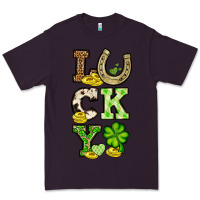 Plum St. Patrick's Western lucky Premium Tee - OliviaCreatesArt