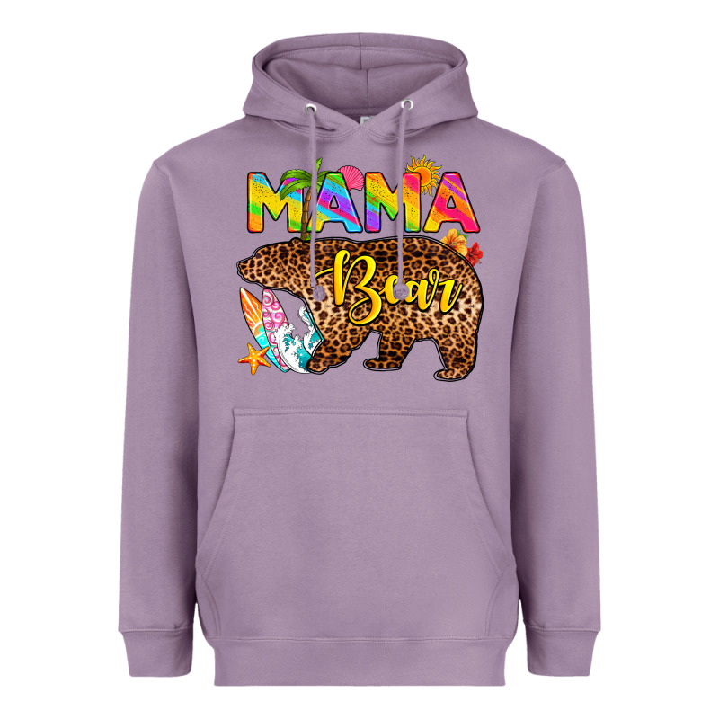 Mama Bear Summer Heavyweight Hoodie by RanaPortraitStore | Teevron