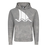 Cloud Rock shark fin Vintage Hoodie - DesigneFamous