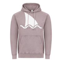 Vintage Zinc shark fin Vintage Hoodie - DesigneFamous