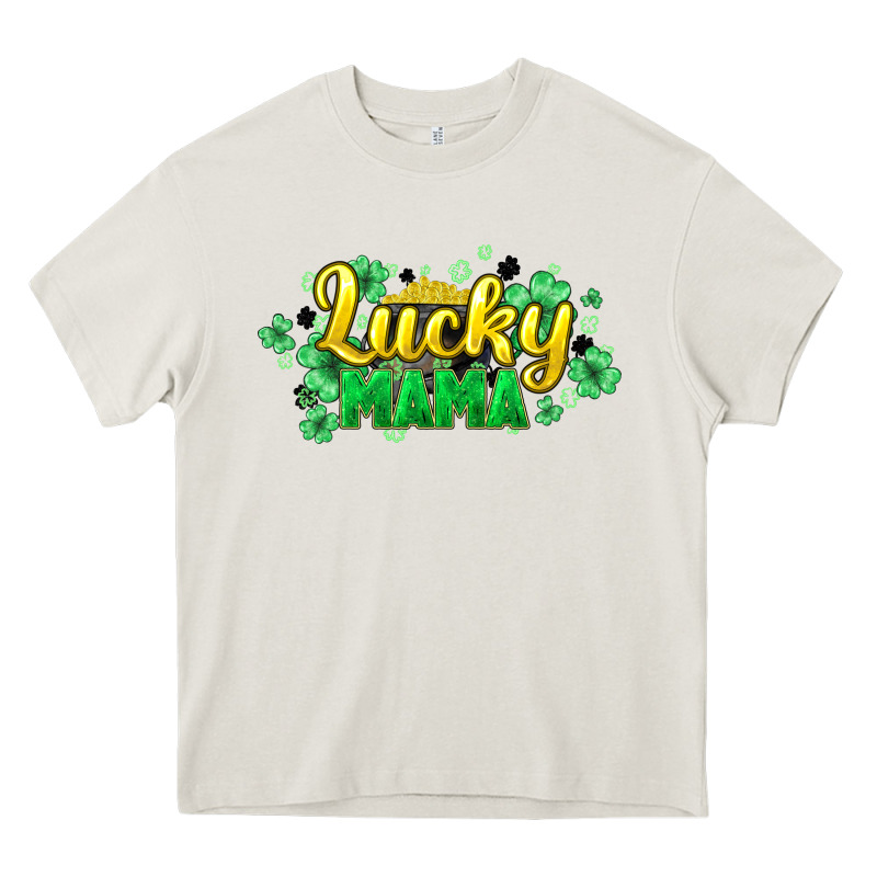 Lucky Mama Mother's Day Heavy Core Tee by HowdyJamesFarm | Teevron