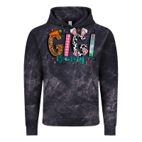 Cloud Black gigi bunny Vintage Hoodie - CowhideDigitalArt