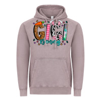 Vintage Zinc gigi bunny Vintage Hoodie - CowhideDigitalArt