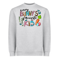 Heather Grey Every Bunnys Favorite Kid Heavyweight Sweatshirt - RanaPortraitStore